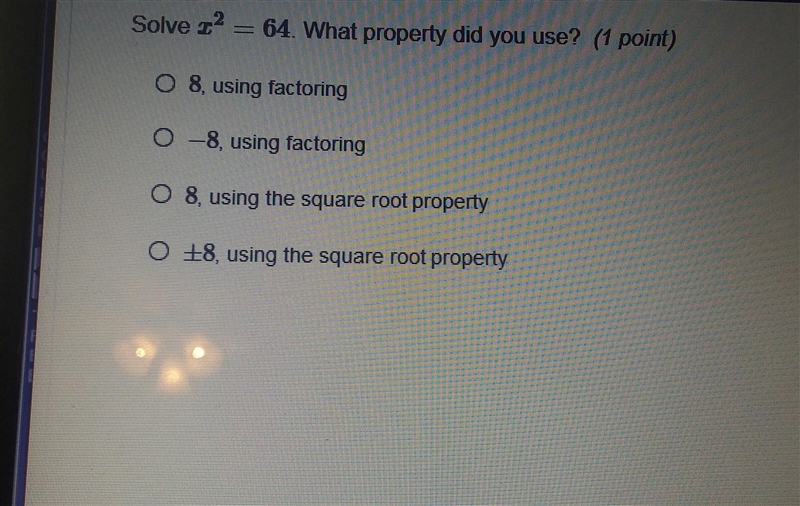 Please help!!!! 40 POINTS 1. By the square root property, if k is a real number and-example-2