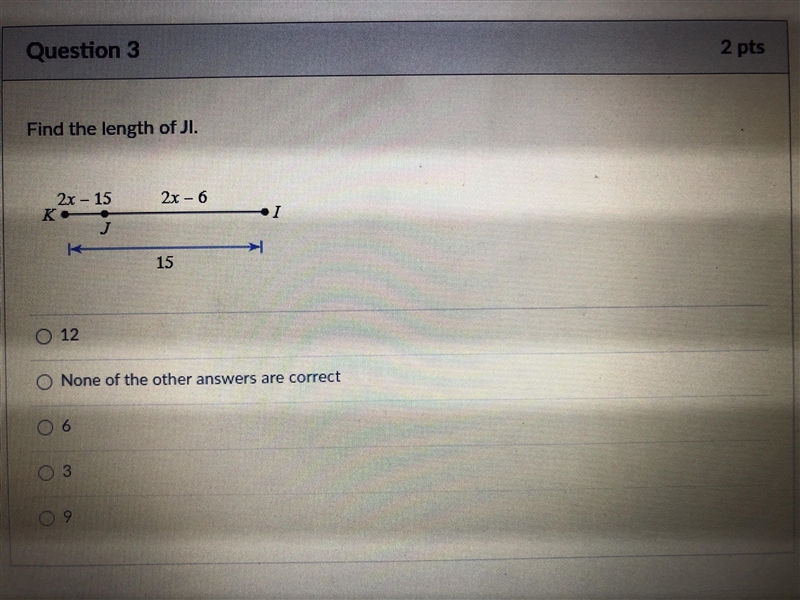 Find the length of JI-example-1