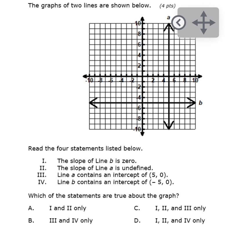 The graphs of two lines are shown below-example-1