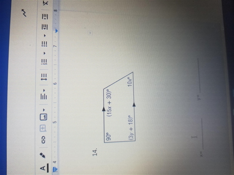 Find X and Y in this figure-example-1