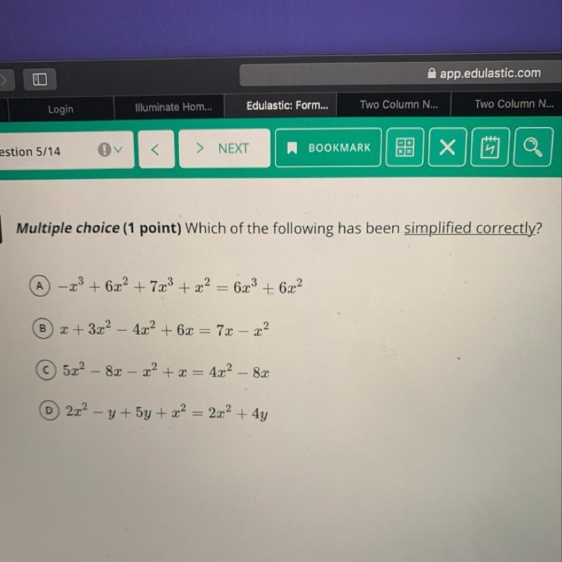 Which one is simplified correctly?-example-1