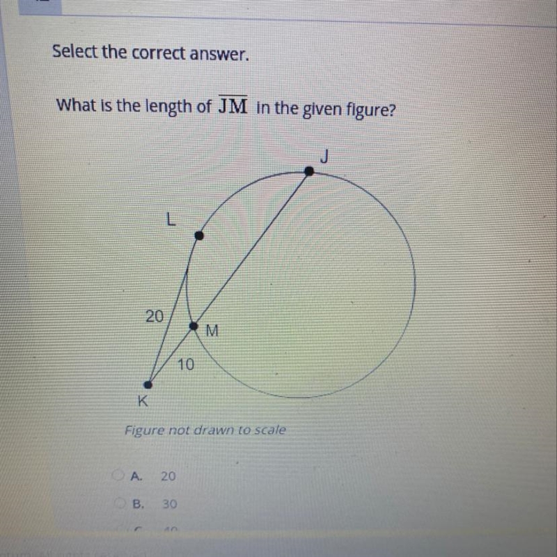 What is the length of JM in the given figure?-example-1