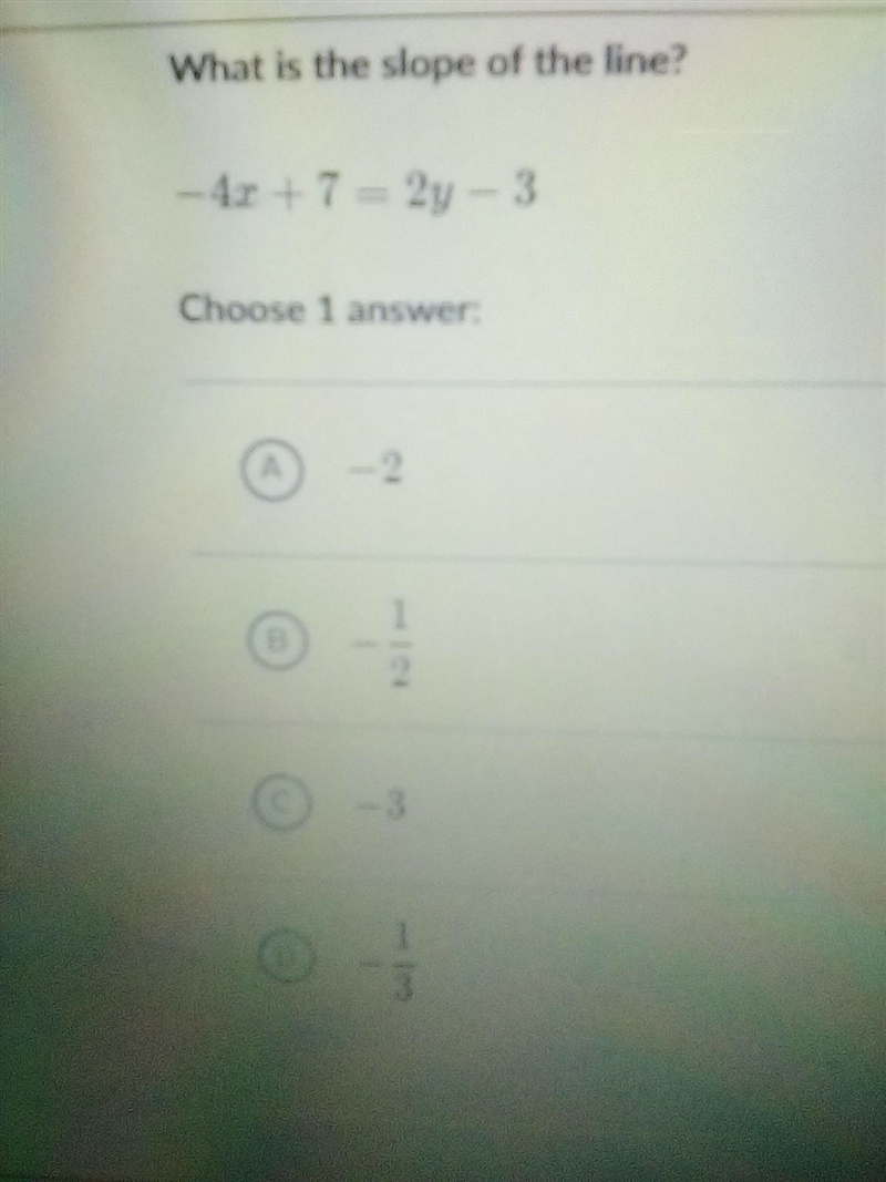 What is the slope of the line?-example-1