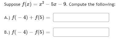 Suppose _ . Compute the following:-example-1