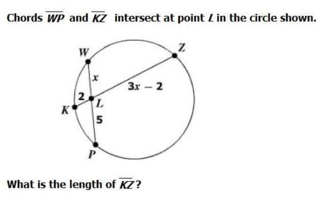 What is the length of Line KZ?-example-1