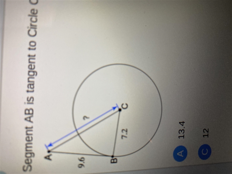 What is the length of segment AC?-example-1