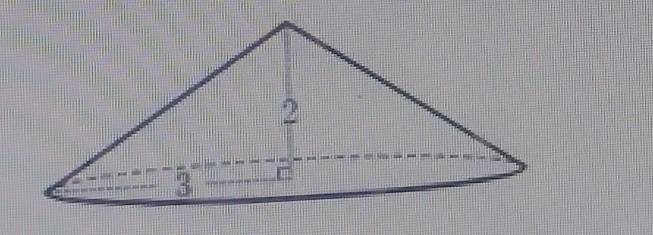 Find the volume of the cone, Either enter an exact answer in terms of Tor use 3.14 for-example-1