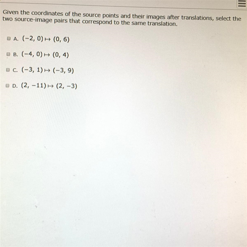 What’s the correct answer for this? Select the ones that apply-example-1