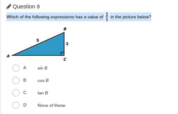 Which of the following expressions has a value of 2/5 in the picture below?-example-1