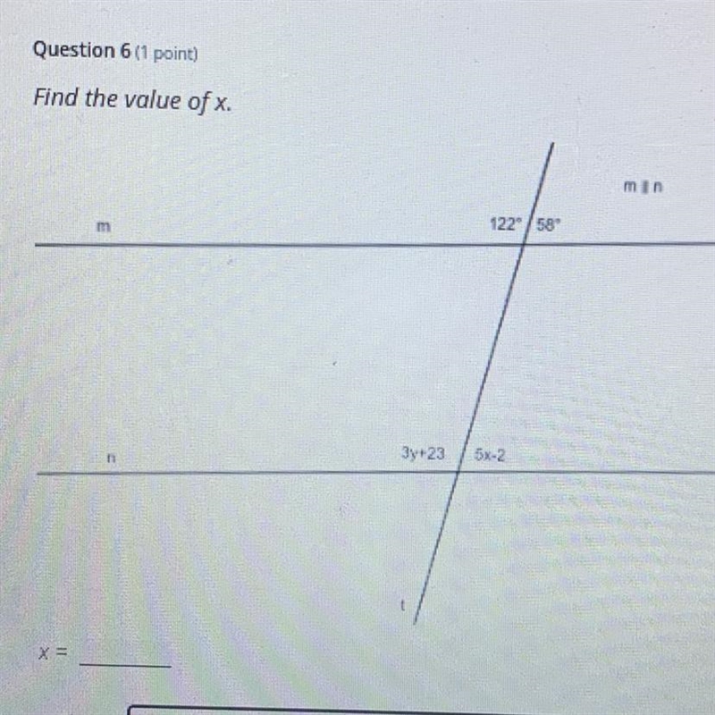 Is the answer x=6????-example-1