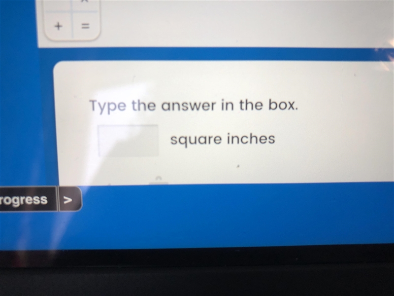 What is the total area of the figure below?-example-2