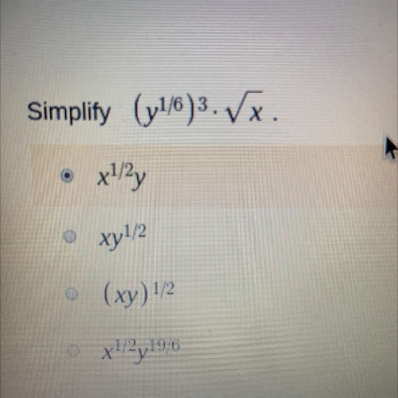 Simplify. Please provide steps on how to solve so I can learn.-example-1