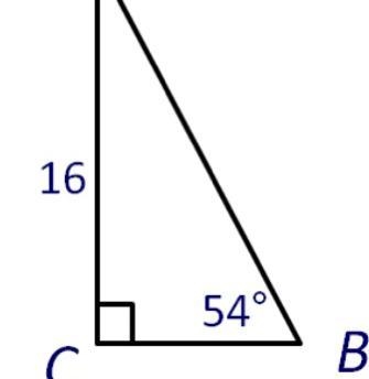 How to find the length of AB Answers A. 11.62 B. 27.22 C. 19.78 D. 22.02-example-1