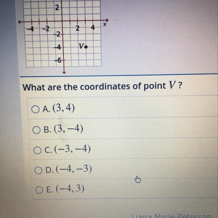 What are.the coordinates of point V-example-1