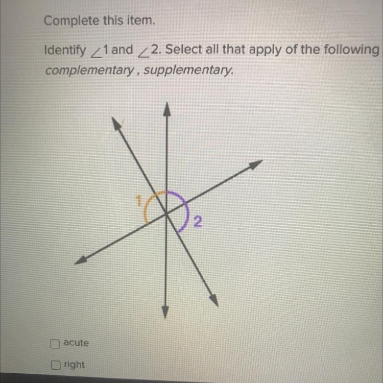 Complete this item. Identify _1 and 22. Select all that apply of the following terms-example-1