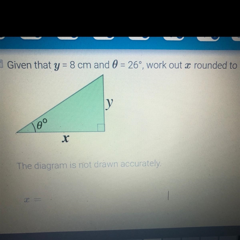 Work out what x = Please and explication-example-1