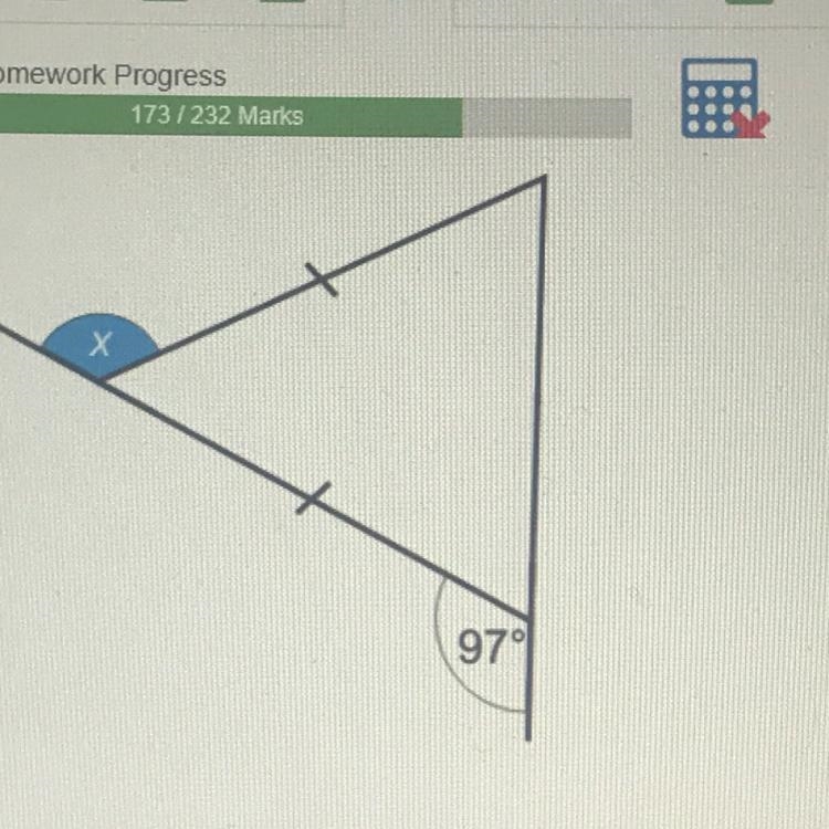 Help me find what x is worth please-example-1