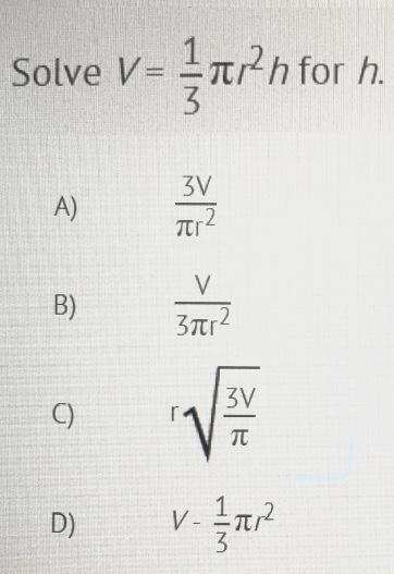 I need some help, see the picture for the question. Solve for V-example-1