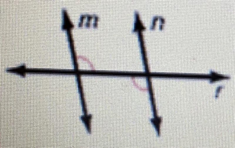 Is m || n? Which theorem (which tool) did you use to decide?-example-1