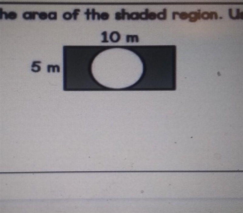 Find the area of the shaded region. use 3 for pie​-example-1