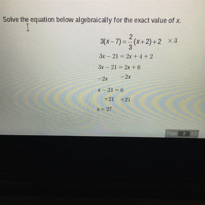 Is this correct? If not can I plz have the correct answer-example-1