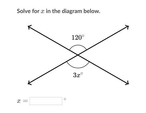 Please help me. Solve for x in the diagram below:-example-1