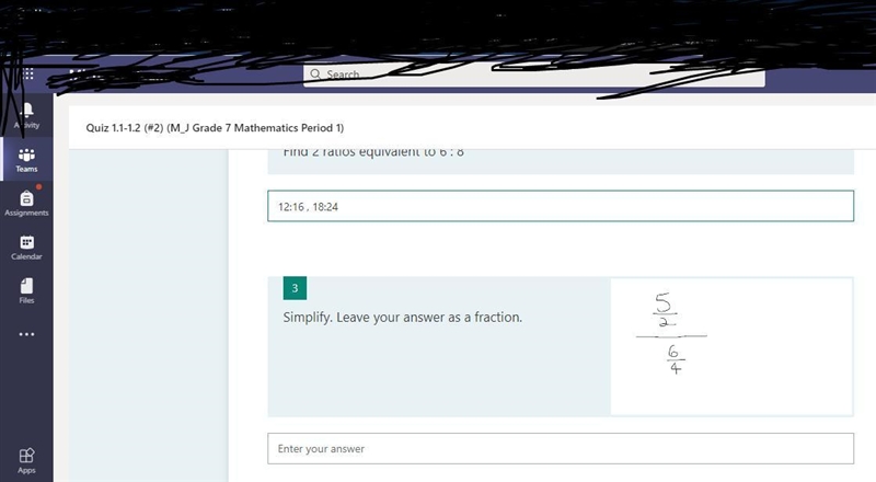 Simplify. Leave your answer as a fraction.-example-1