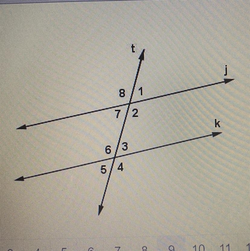 Given j || k and m∠8=150° What is m∠3? Enter your answer in the box. m∠3= ___°-example-1