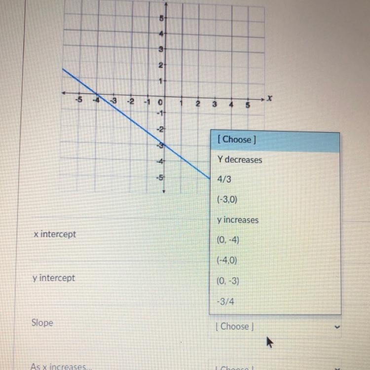 Given the graph below match correct the key features of the function.-example-1