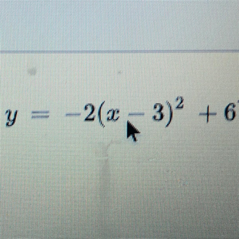 What is the maximum for the equation-example-1