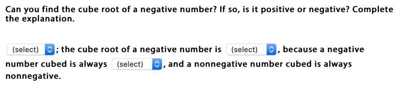 The selections are 1. Yes/No 2.Negative/Positive 3.Negative/Positive-example-1