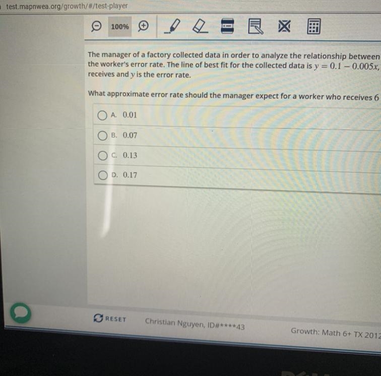 The answer of a factory collected data in order to analyze the realationship between-example-1