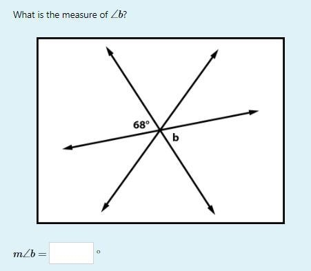 Help Please What is the measure of ∠b?-example-1