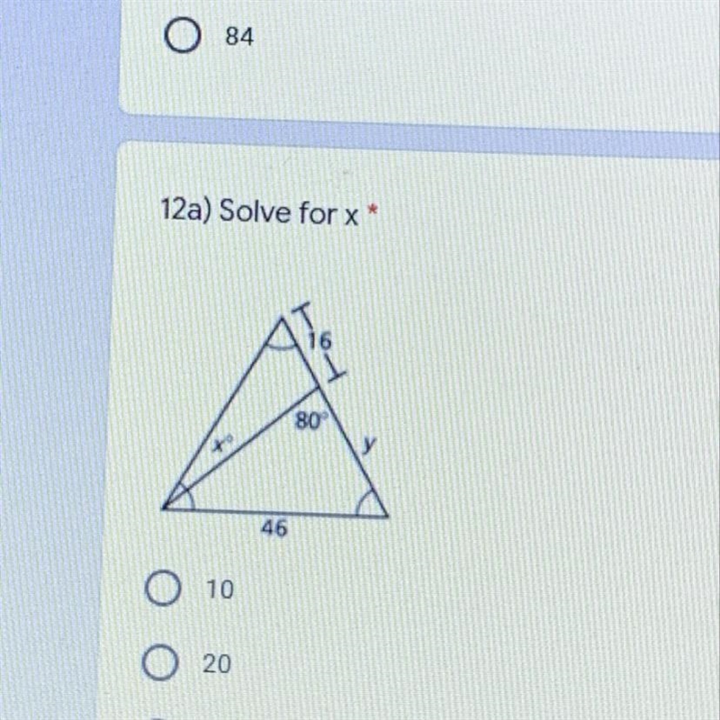 Solve for x A) 10 B) 20 C) 30 D) 60 Help me I’m so pretty and funny I need help, worms-example-1