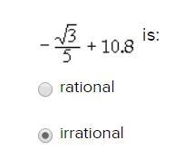 Is this irrational or rational?-example-1