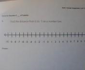 Find the distance between 6 and -5 on a number line-example-1