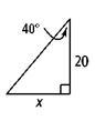 Find the value of x in the figure below. Round to the nearest tenth.-example-1