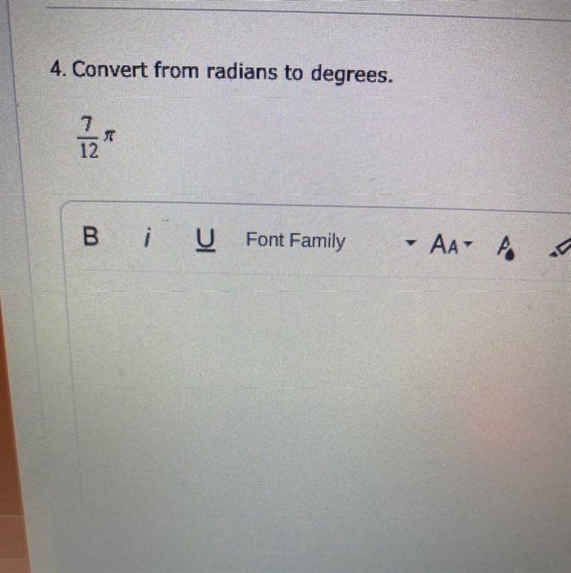 Convert from radians to degrees-example-1