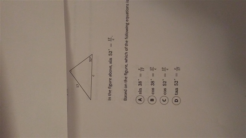 Which of the following equations is also true?-example-1