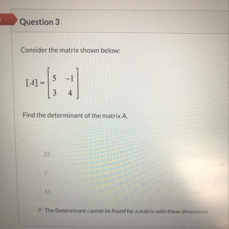 Consider the matrix shown below:-example-1