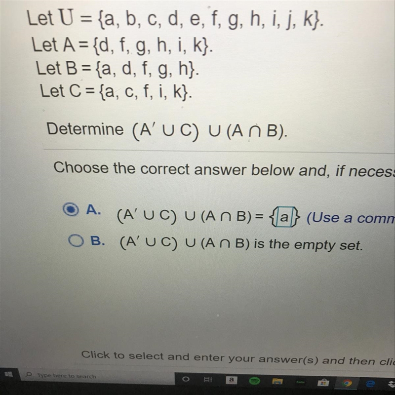 How to determine the answer-example-1