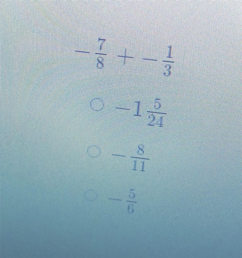 Adding fractions with unlike denominators ​-example-1