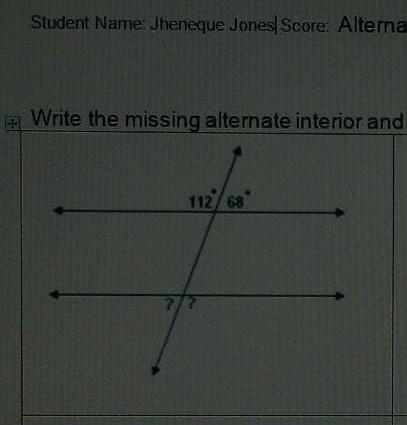 Find the missing angles​-example-1