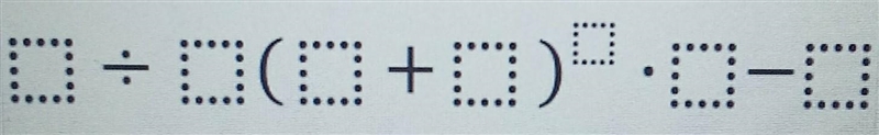 Consider the whole numbers from 0 to 9. You may only use each digit ONCE. Sketch one-example-1