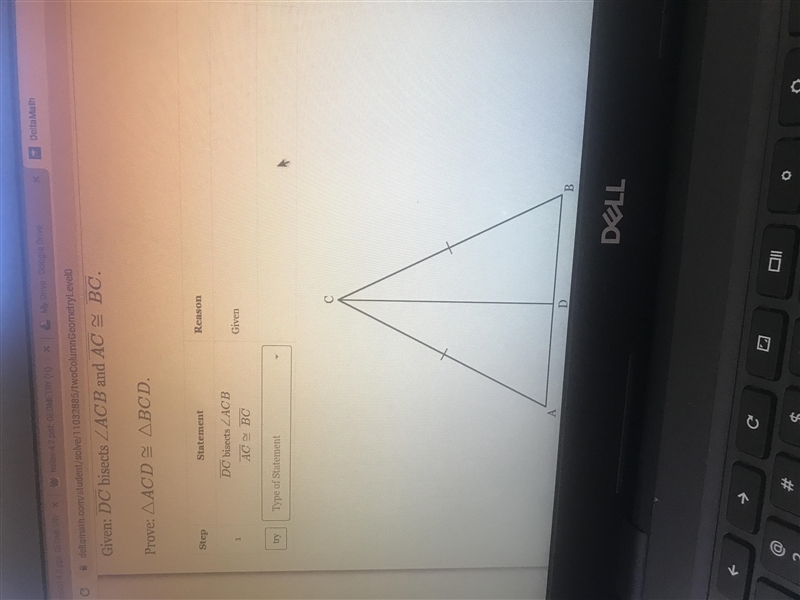 Please help with this two-column proof.-example-1