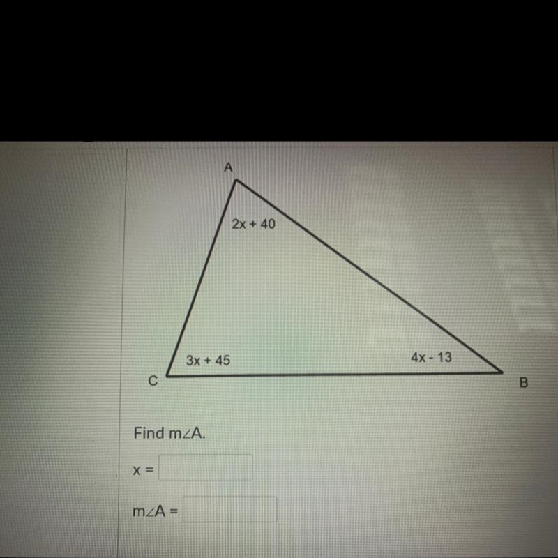 What does x= What does x=-example-1