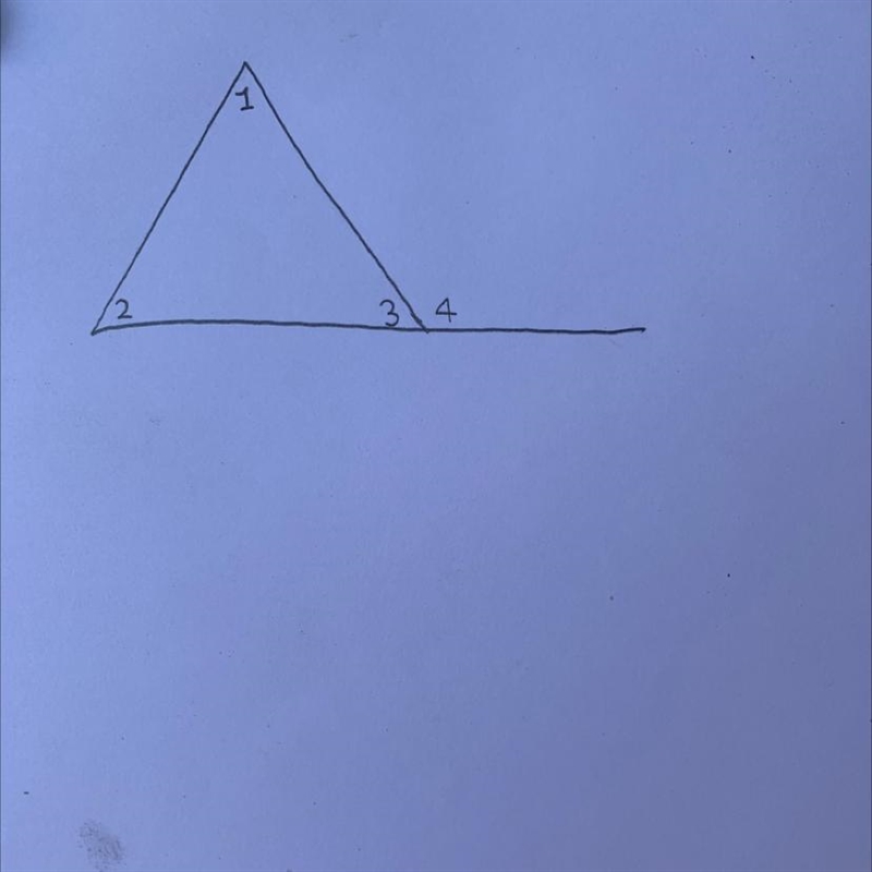 If angle 1= 36 degrees and angle 4= 115 degrees what is the measurement of angle 2 ?-example-1