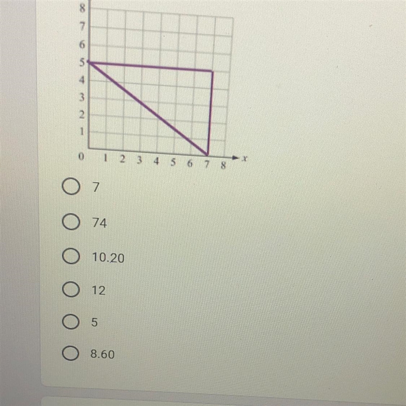 Calculate the length of the hypotenuse-example-1