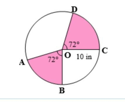 Find the area of the shaded regions-example-1