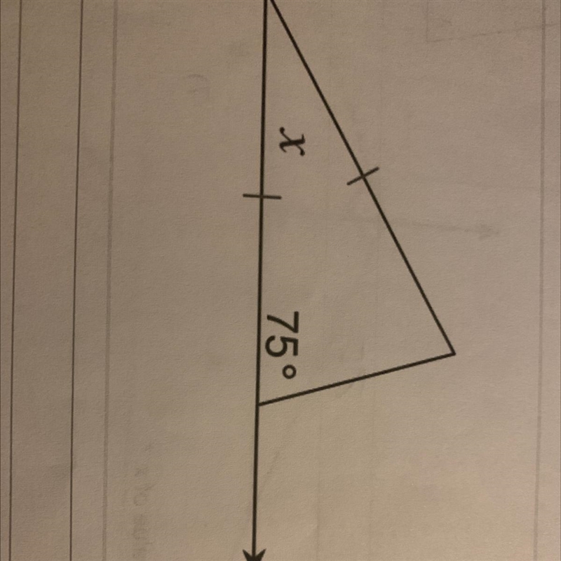 I need help please Find the value of x-example-1